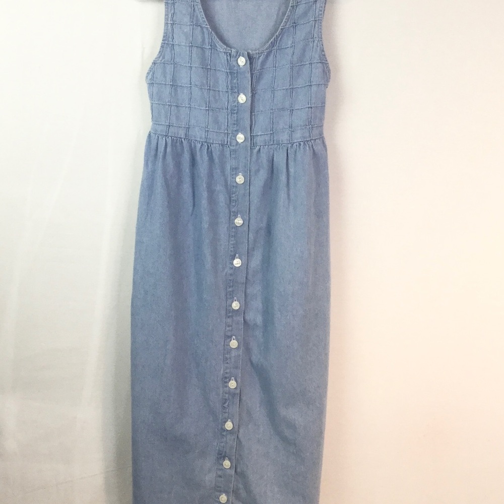 Studio Ease Denim Long Smock Dress